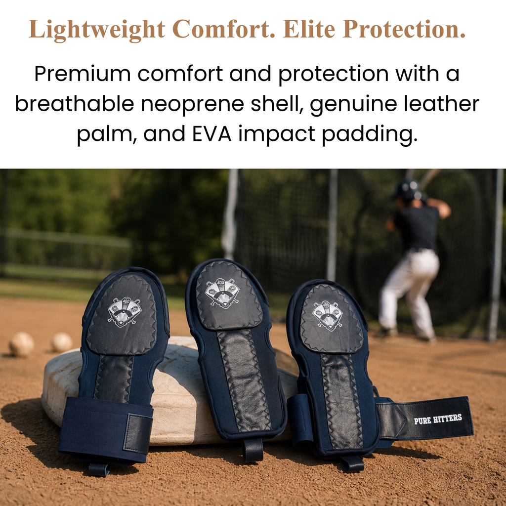 PURE HITTERS LIMITED EDITION SLIDING MITT - Available in Black & Blue
