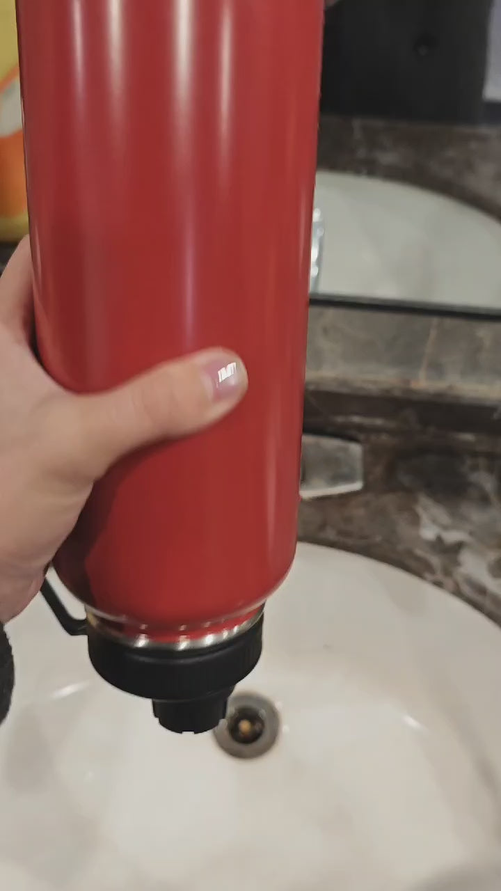 PH Stainless Steel 32 oz. Thermal Water Bottle - 12H Hot & 24H Cold, Vacuum Insulated, Leakproof Handle Lid